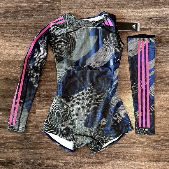 Adidas 2023 Pro Elite Team With Sleeve Speedsuit Extra Small XS (Retail $180) - Picture 1 of 7